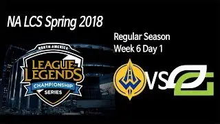 [ Golden Guardians vs OpTic ] - 2018 NA LCS Spring Week 6 Day 1 180225