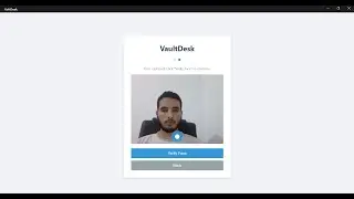 Volt Desk &ndash; Secure Face Recognition Desktop App (Electron.js + Flask + JWT)
