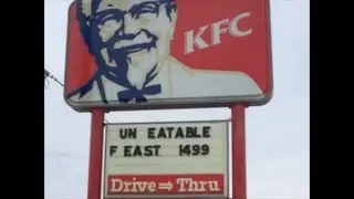 FUNNY RESTAURANT SIGNS - No recipe - just laughs!