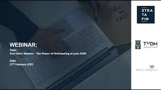Your Voice Matters – The Power of Participating at your AGM