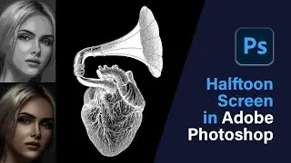How to Create a Halftone Screen Effect in Photoshop