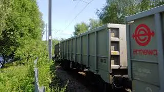 60 087 Ashton Kelbits to Tuebrook (Liverpool) stone empties at Ince Moss 26/08/21