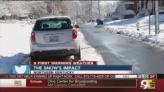 The snow's impact in Northern Kentucky