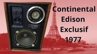 ENCEINTES ➡️ CONTINENTAL EDISON EXCLUSIVE 👌🎵🎶