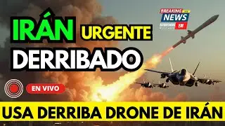 🚨 NOTICIAS IRÁN ESTADOS UNIDOS DERRIBA DRONE DE IRÁN CON UN F-35 URGENTE