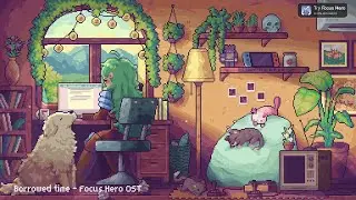 Retro Pixel Art Ambience ☀️ Hang out with Pixel Friends 🎧
