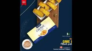 Fresh and Crispy Cake Rusk
