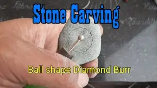 Stone Carving: Ball shape Diamond Burr