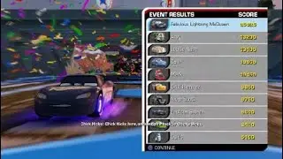 Cars 3: Driven to Win Fabulous Lightning Mcqueen Stunt showcase radiator springs Interstate Pass