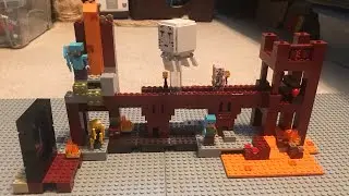 Lego Minecraft 21122 The Nether Fortress Review