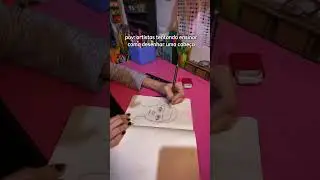 Pov: artistas tentando ensinar a desenhar uma cabe&ccedil;a #arte #sketch #artista #shorts