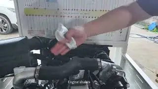 Isuzu diesel common rail engine training platform