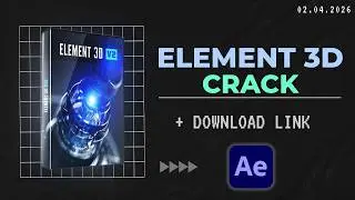 Element 3D Free Download  // After Effects // Activated license // 2026 // v2.2.3