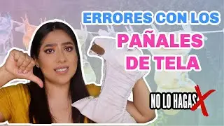 ERRORES COMUNES CON LOS PAÑALES DE TELA #pañalesecologicos #pañalesdetela #pañalear