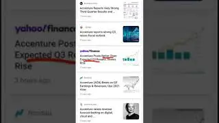 IT Sector Reaction on Accenture unexpected Quarterly Results | Infosys,Tcs,Wipro, Mindtree #Shorts