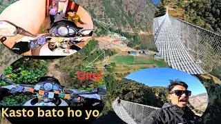 khalanga dekhi  mero gau rungha gairineta  samma ko yatra moto vlog