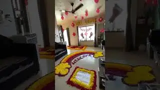 Top Welcome Decoration Trends✨ Baby Bride Welcome & House Warming Wedding Ideas! #Trending #Shorts