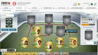 Fifa 14 Ultimate Team - Brazil 170k Squad Builder ft. Thiago Silva