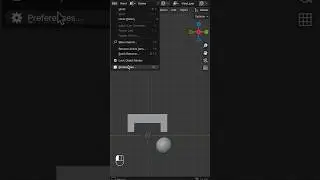 Work Relative to Object - Blender Tips #blender #tips
