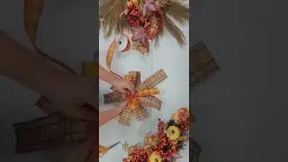 Easy Fall Bow by Hand 🍁 | Beginner-Friendly Tutorial + How We Used It
