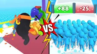 Join Blob Clash vs Count Masters 🌈👻🥷⚔️ | Android & iOS Gameplay | Ep 28