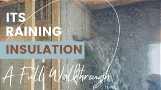 Blown-In Cellulose Insulation Install In New Construction | Pre-Insulation Pt 3