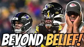 INSANE 4TH QUARTER! Ravens vs Steelers Game Highlights | 2025 NFL Week 18 (REACTION)