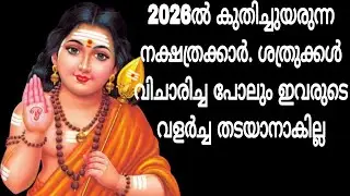 2026ൽ കുതിച്ച് വാനോളം ഉയരുന്ന നക്ഷത്രക്കാർ 