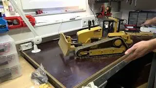 RC REVIEW CATERPILLAR D6 DIY Dozer hydraulic full working modell