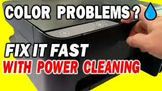 FIXED: Epson Printer Color Problem with Power Cleaning (100% Working)