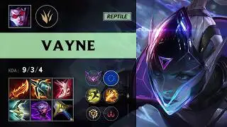 (Reptile) Vayne Jungle vs Diana - EUW Master Patch 26.13