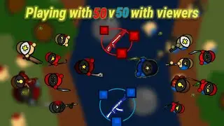 playing survev.io with viewers