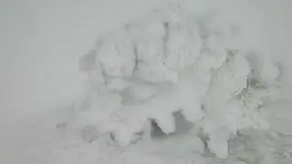 Peak of Mala Ćaba Winter Ascent, Treskavica Mountain in Bosnia.