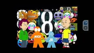 All react Void logo Caillou and Boris from Goanimate Joined