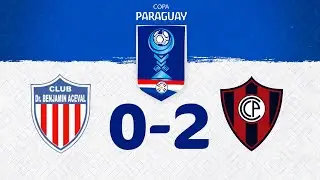 Benjamin Aceval 0 - 2 Cerro Porte&ntilde;o Goles Copa Paraguay