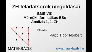 BME-VIK, Mérnökinformatikus BSc, Analízis 1, 1. ZH