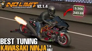 Fastest Kawasaki Ninja H2 Tuning 5.5 Second 1/4 Mile No Limit Drag Racing 2 V2.1.4