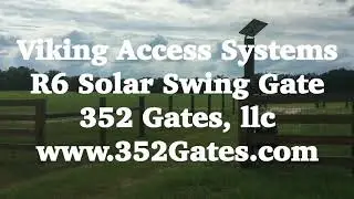 Solar Swing Gate Opener Viking R-6S - 352 Gates, llc