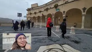 Our day full of fun at Assisi Roccaporena and Cascia Italy.