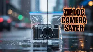 Keep Camera Dry In Rain - 3 Easy DIY Solutions With One Little Bag
