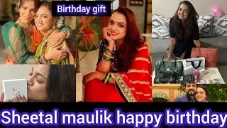 gum hai kisi ke pyar mein fame sheetal maulik aka sonali ka birthday celebration,sheetal maulik bday
