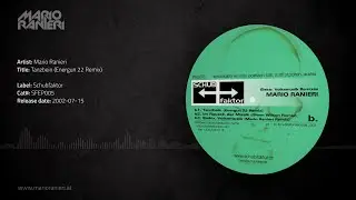Mario Ranieri - Tanzbein (Energun 22 Remix) 🎵 Official Audio