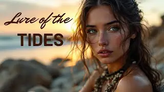 Lure of the Tides 🌙 | Ethereal Siren Song 🌊 Ocean Waves and Female Vocals