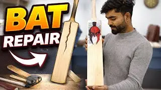 Cricket Bat 😍 | Handle + Toe + Crack Repair Full Video&rdquo;