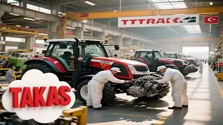 TTRAK - Türk Traktör hissesinin 2025 Sonu takas animasyonu