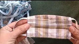 Easy breathable handkerchief masks for kids sewing tutorial #theperfectstitch #masktutorial #mask