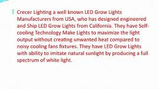 LED Grow Lights Manufacturers   Indoor LED Grow Lights
