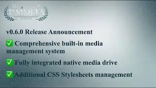 Paideia LMS v0.6.0: Built-In Media Management System | Release Announcement