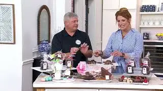 E&A Candies (2) 8oz Bags Sea Salt Caramel Crunch Clusters on QVC