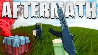 Spawning INSANE LOOT and GETTING RAIDED in Aftermath ROBLOX (ft. @White_Bell )